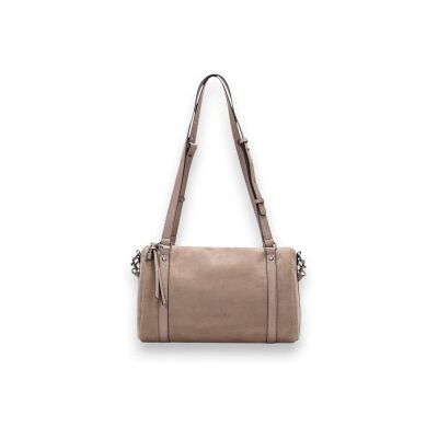 Hispanitas für Damen. BI264936 Bowling-Tasche Taupe (35), Lässig, Polyurethan Hispanitas für Damen. BI264936 Bowling-Tasche Taupe (35), Lässig, Polyurethan