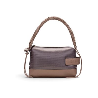 Hispanitas für Damen. BI264947 Kompakte Handtasche taupe (35), Stoff, Lässig, Polyurethan Hispanitas für Damen. BI264947 Kompakte Handtasche taupe (35), Stoff, Lässig, Polyurethan