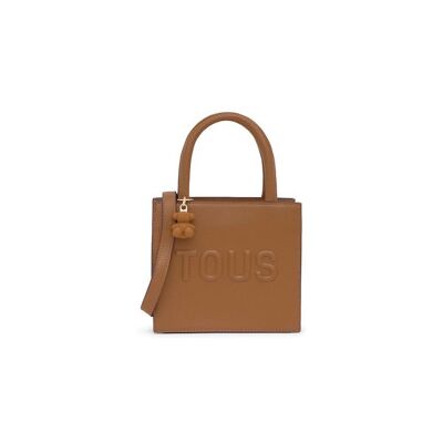 TOUS für Damen. 2002106646 Brenda camel mini cube Tasche (OSFA), Braun, Lässig, Polyurethan TOUS für Damen. 2002106646 Brenda camel mini cube Tasche (OSFA), Braun, Lässig, Polyurethan