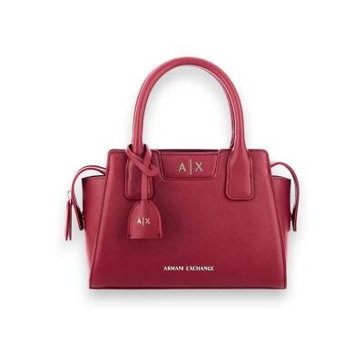 Giorgio Armani A X Armani Exchange für Damen. XW002159AF26570U5102 Rote strukturierte Tasche mit Henkeln (OSFA), Lässig, Polyester Giorgio Armani A X Armani Exchange für Damen. XW002159AF26570U5102 Rote strukturierte Tasche mit Henkeln (OSFA), Lässig, Polyester