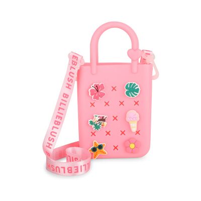 Billieblush für Mädchen. U22042 Rosa Insignien-Tasche (OSFA), Lässig, Silikon, Kinderbekleidung Billieblush für Mädchen. U22042 Rosa Insignien-Tasche (OSFA), Lässig, Silikon, Kinderbekleidung