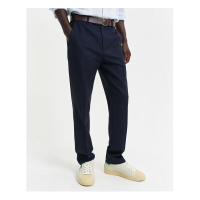 Gant für Herren. 1505338 Club Slim Fit Navy-Hose (56), Lässig, Party, Klassisch, Polyester, Marine Gant für Herren. 1505338 Club Slim Fit Navy-Hose (56), Lässig, Party, Klassisch, Polyester, Marine