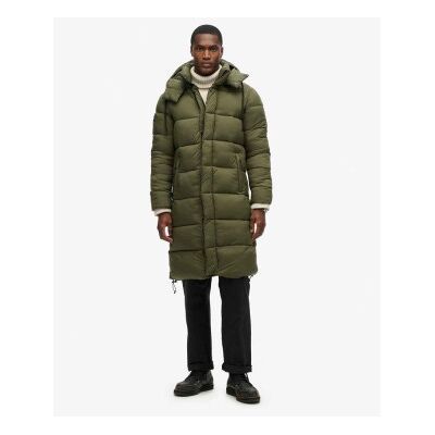Superdry für Herren. M5011759A Ripstop wattierter Mantel grün (M), Lässig, Polyester, Nachhaltig Superdry für Herren. M5011759A Ripstop wattierter Mantel grün (M), Lässig, Polyester, Nachhaltig