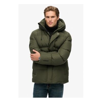 Superdry für Herren. M5012285A Jacke 5 Baffle Sports Puffer grün (XXL), Lässig, Recyceltes Polyester, Nachhaltig Superdry für Herren. M5012285A Jacke 5 Baffle Sports Puffer grün (XXL), Lässig, Recyceltes Polyester, Nachhaltig