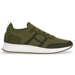 Hackett London für Herren. HMS200051 Schuhe H-Runner grün (42), Wohnung, Schnürsenkel, Lässig, Sportlich, Multisport Hackett London für Herren. HMS200051 Schuhe H-Runner grün (42), Wohnung, Schnürsenkel, Lässig, Sportlich, Multisport
