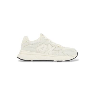 Giorgio Armani A X Armani Exchange für Herren. XM002635AF19388M0107 Schuhe everest weiß (44), Stoff, Wohnung, Schnürsenkel, Sportlich Giorgio Armani A X Armani Exchange für Herren. XM002635AF19388M0107 Schuhe everest weiß (44), Stoff, Wohnung, Schnürsenkel, Sportlich