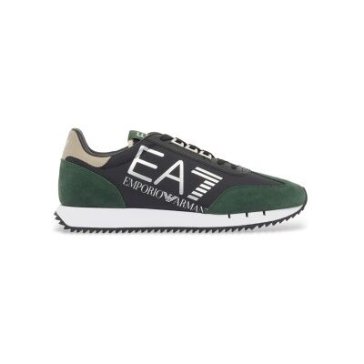 EA7 Unisex. 7X000541_AF18609 Schwarz-weiße Vintage-Sneakers Schwarz (36 2/3), Wohnung, Schnürsenkel, Sportlich EA7 Unisex. 7X000541_AF18609 Schwarz-weiße Vintage-Sneakers Schwarz (36 2/3), Wohnung, Schnürsenkel, Sportlich