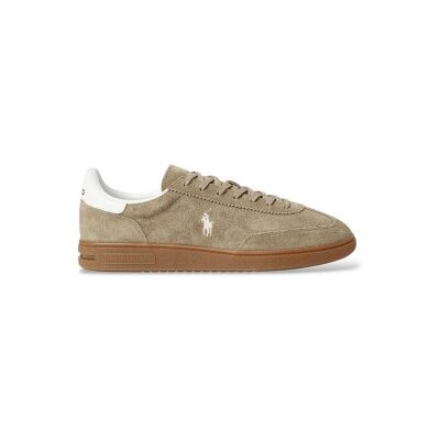Polo Ralph Lauren für Herren. 809967889002 Sportliche Bedford Sneaker aus beigefarbenem Wildleder (49), Wohnung, Schnürsenkel, Lässig Polo Ralph Lauren für Herren. 809967889002 Sportliche Bedford Sneaker aus beigefarbenem Wildleder (49), Wohnung, Schnürsenkel, Lässig
