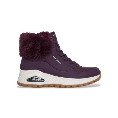 Skechers für Damen. 167274 Stiefelette Uno Rugged Fall Air lila (38), 3 bis 5 cm, Schnürsenkel, Lässig, Flieder Skechers für Damen. 167274 Stiefelette Uno Rugged Fall Air lila (38), 3 bis 5 cm, Schnürsenkel, Lässig, Flieder