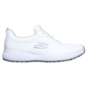 Skechers für Damen. 77222EC Turnschuhe Work Squad SR weiß (41), Wohnung, Schnürsenkel, Lässig, Sportlich Skechers für Damen. 77222EC Turnschuhe Work Squad SR weiß (41), Wohnung, Schnürsenkel, Lässig, Sportlich
