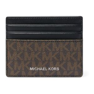 Michael Kors für Herren. 39F9LGYD2B Greyson großer Kartenhalter mit Logos braun, schwarz (OSFA), Lässig, Segeltuch Michael Kors für Herren. 39F9LGYD2B Greyson großer Kartenhalter mit Logos braun, schwarz (OSFA), Lässig, Segeltuch