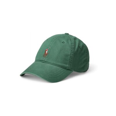 Polo Ralph Lauren für Herren. 710960726011 Grüne Kappe aus elastischem Baumwollköper (OSFA), Lässig, Baumwolle Polo Ralph Lauren für Herren. 710960726011 Grüne Kappe aus elastischem Baumwollköper (OSFA), Lässig, Baumwolle