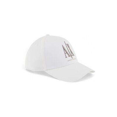 Giorgio Armani A X Armani Exchange für Herren. XM000811AF13343U0009 Baseballkappe weiß (OSFA), Lässig, Baumwolle Giorgio Armani A X Armani Exchange für Herren. XM000811AF13343U0009 Baseballkappe weiß (OSFA), Lässig, Baumwolle