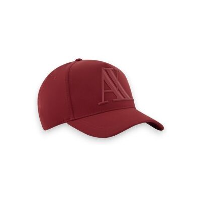 Giorgio Armani A X Armani Exchange für Herren. 954079CC518U5101 Saubere burgunderrote Kappe (OSFA), Lässig, Polyester, Bordeaux Giorgio Armani A X Armani Exchange für Herren. 954079CC518U5101 Saubere burgunderrote Kappe (OSFA), Lässig, Polyester, Bordeaux