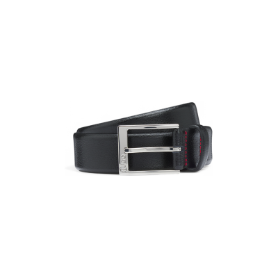 HUGO für Herren. 50541175 Volpiana Gürtel schwarz (90 cm), Lässig, Leder HUGO für Herren. 50541175 Volpiana Gürtel schwarz (90 cm), Lässig, Leder