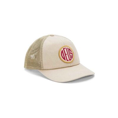Deus Ex Machina für Herren. D261MHA332 Beige Pille Trucker Cap (OSFA), Lässig, Baumwolle Deus Ex Machina für Herren. D261MHA332 Beige Pille Trucker Cap (OSFA), Lässig, Baumwolle