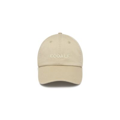 ECOALF Unisex. MCUACCAECOAL0460S26-003 Beigefarbene Logo-Kappe (OSFA), Lässig, Bio-Baumwolle, Nachhaltig ECOALF Unisex. MCUACCAECOAL0460S26-003 Beigefarbene Logo-Kappe (OSFA), Lässig, Bio-Baumwolle, Nachhaltig