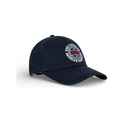 Gant für Herren. 9901314 Navy Shield Kappe aus Baumwolltwill (OSFA), Lässig, Bio-Baumwolle, Nachhaltig, Marine Gant für Herren. 9901314 Navy Shield Kappe aus Baumwolltwill (OSFA), Lässig, Bio-Baumwolle, Nachhaltig, Marine
