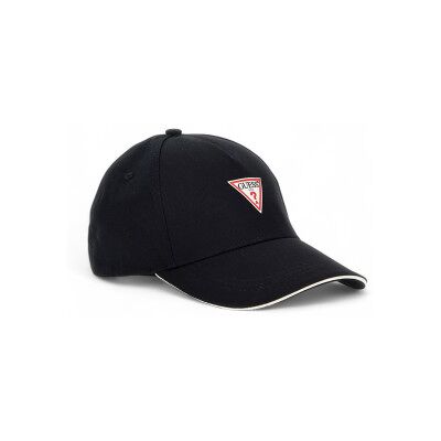 Guess für Herren. M3YZ22WBN60 Triangel-Logo-Kappe schwarz (OSFA), Lässig, Baumwolle Guess für Herren. M3YZ22WBN60 Triangel-Logo-Kappe schwarz (OSFA), Lässig, Baumwolle