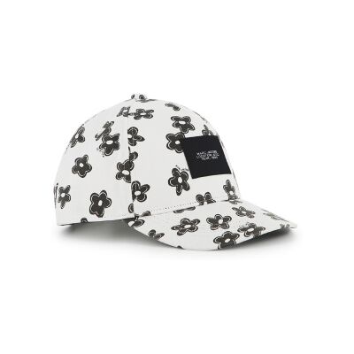Marc Jacobs für Mädchen. W60839 Mütze mit Blumendruck schwarz, weiß (58), Lässig, Baumwolle, Kinderbekleidung Marc Jacobs für Mädchen. W60839 Mütze mit Blumendruck schwarz, weiß (58), Lässig, Baumwolle, Kinderbekleidung