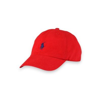 Polo Ralph Lauren Unisex. 323552489003 Rote Chino-Mütze aus Baumwolle (OSFA), Lässig Polo Ralph Lauren Unisex. 323552489003 Rote Chino-Mütze aus Baumwolle (OSFA), Lässig
