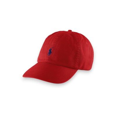 Polo Ralph Lauren für Damen. 211912843022 Die ikonische rote Chinomütze aus Baumwolle (OSFA), Lässig Polo Ralph Lauren für Damen. 211912843022 Die ikonische rote Chinomütze aus Baumwolle (OSFA), Lässig
