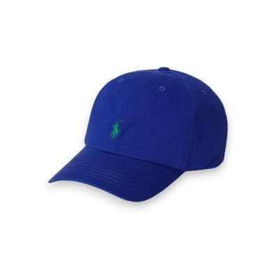 Polo Ralph Lauren Unisex für Kinder. 323785653503 Blaue Schirmmütze aus Baumwolle (OSFA), Lässig, Kinderbekleidung Polo Ralph Lauren Unisex für Kinder. 323785653503 Blaue Schirmmütze aus Baumwolle (OSFA), Lässig, Kinderbekleidung
