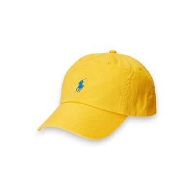 Polo Ralph Lauren für Herren. 710667709080 Gelbe Chinomütze aus Baumwolle (OSFA), Lässig Polo Ralph Lauren für Herren. 710667709080 Gelbe Chinomütze aus Baumwolle (OSFA), Lässig
