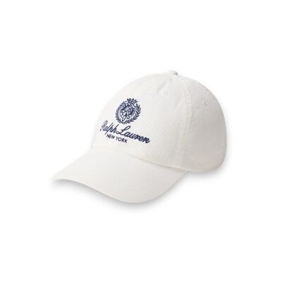 Polo Ralph Lauren für Herren. 710A13274004 Twill-Cap mit weißem gesticktem Wappen (OSFA), Lässig, Baumwolle Polo Ralph Lauren für Herren. 710A13274004 Twill-Cap mit weißem gesticktem Wappen (OSFA), Lässig, Baumwolle