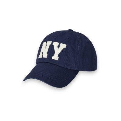Polo Ralph Lauren für Herren. 710972675001 Twill-Kappe mit NY-Marineblau-Patch (OSFA), Lässig, Baumwolle Polo Ralph Lauren für Herren. 710972675001 Twill-Kappe mit NY-Marineblau-Patch (OSFA), Lässig, Baumwolle
