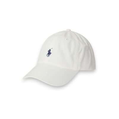 Polo Ralph Lauren für Herren. 710667709155 Die ikonische weiße Chinomütze aus Baumwolle (OSFA), Lässig Polo Ralph Lauren für Herren. 710667709155 Die ikonische weiße Chinomütze aus Baumwolle (OSFA), Lässig