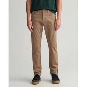 Gant für Herren. 1000263 Regular Fit Hose Desert braun (32/34), Lässig, Baumwolle Gant für Herren. 1000263 Regular Fit Hose Desert braun (32/34), Lässig, Baumwolle