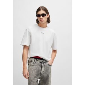 HUGO für Herren. 50488330 Dapolino T-shirt weiß (XL), Lässig, Baumwolle, Kurzarm HUGO für Herren. 50488330 Dapolino T-shirt weiß (XL), Lässig, Baumwolle, Kurzarm