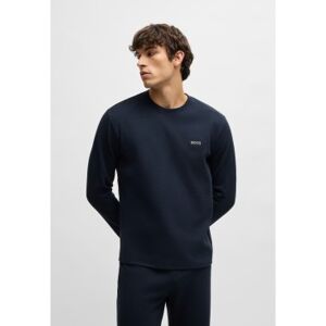 Boss für Herren. 50535870 Waffel-T-Shirt navy (M), Heimtextilien, Baumwolle, Langarm, Marine Boss für Herren. 50535870 Waffel-T-Shirt navy (M), Heimtextilien, Baumwolle, Langarm, Marine