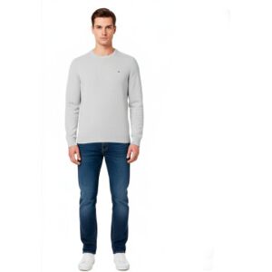 Tommy Jeans für Herren. DM0DM21787 Zeitloser grauer Pullover (XXL), Lässig, Bio-Baumwolle, Nachhaltig Tommy Jeans für Herren. DM0DM21787 Zeitloser grauer Pullover (XXL), Lässig, Bio-Baumwolle, Nachhaltig