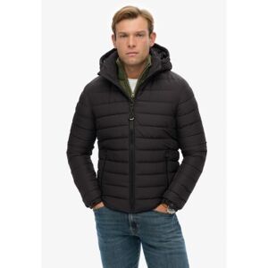 Superdry für Herren. M5012290A Fuji Jacke mit Kapuze schwarz (M), Lässig, Polyester Superdry für Herren. M5012290A Fuji Jacke mit Kapuze schwarz (M), Lässig, Polyester