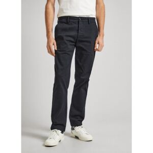 Pepe Jeans für Herren. PM211655 Schmale Chino-Twill-Hose schwarz (36), Lässig, Baumwolle, Klassisch Pepe Jeans für Herren. PM211655 Schmale Chino-Twill-Hose schwarz (36), Lässig, Baumwolle, Klassisch