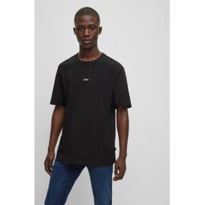 Boss für Herren. 50473278 T-shirt Chup schwarz (S), Lässig, Baumwolle, Kurzarm Boss für Herren. 50473278 T-shirt Chup schwarz (S), Lässig, Baumwolle, Kurzarm