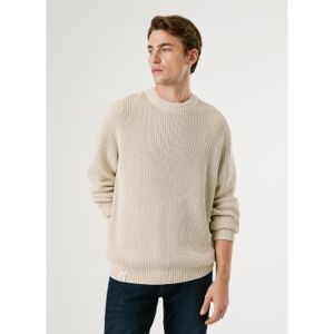 Pepe Jeans für Herren. PM7000022 Parker Pullover beige (XXL), Lässig, Baumwolle Pepe Jeans für Herren. PM7000022 Parker Pullover beige (XXL), Lässig, Baumwolle