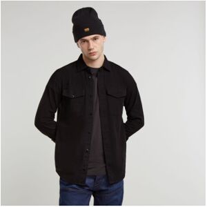 G-Star für Herren. D24963-D454-B564 Marine Slim Shirt schwarz (M), Lässig, Baumwolle, Langarm G-Star für Herren. D24963-D454-B564 Marine Slim Shirt schwarz (M), Lässig, Baumwolle, Langarm