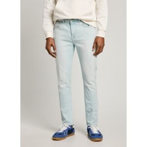 Pepe Jeans für Herren. PM207387PG3 Finsbury Skinny Fit Jeans blau (36/32), Lässig, Baumwolle, Denim, Nachhaltig Pepe Jeans für Herren. PM207387PG3 Finsbury Skinny Fit Jeans blau (36/32), Lässig, Baumwolle, Denim, Nachhaltig