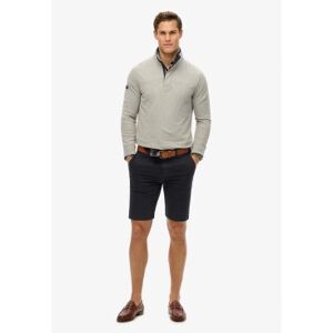 Superdry für Herren. M2014057A Classic Half Pullover grau (M), Lässig, Baumwolle Superdry für Herren. M2014057A Classic Half Pullover grau (M), Lässig, Baumwolle