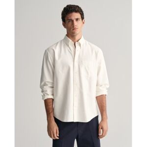 Gant für Herren. 3240051 Heritage Relaxed Fit Oxford Hemd weiß (XL), Lässig, Langarm, Bio-Baumwolle, Nachhaltig Gant für Herren. 3240051 Heritage Relaxed Fit Oxford Hemd weiß (XL), Lässig, Langarm, Bio-Baumwolle, Nachhaltig