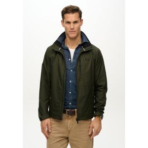 Superdry für Herren. M5012163A Windbreaker Jacke ohne Logo und Kapuze grün (L), Lässig, Polyester Superdry für Herren. M5012163A Windbreaker Jacke ohne Logo und Kapuze grün (L), Lässig, Polyester
