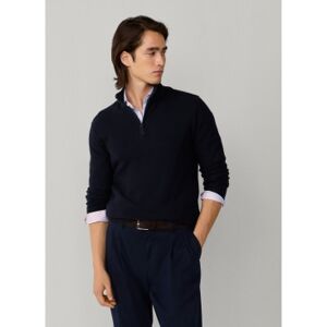 Hackett London für Herren. HM7000185 Waben-Pullover Hzip navy (XL), Lässig, Baumwolle, Kurzarm, Marine Hackett London für Herren. HM7000185 Waben-Pullover Hzip navy (XL), Lässig, Baumwolle, Kurzarm, Marine