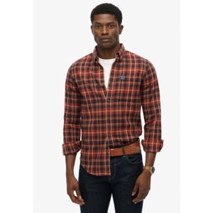 Superdry für Herren. M4011047A Holzfällerhemd rot (M), Lässig, Baumwolle, Langarm Superdry für Herren. M4011047A Holzfällerhemd rot (M), Lässig, Baumwolle, Langarm