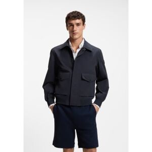 Boss für Herren. 50562351 Marineblaue Bomber-Jacke Ocruise (52), Lässig, Polyamid Boss für Herren. 50562351 Marineblaue Bomber-Jacke Ocruise (52), Lässig, Polyamid