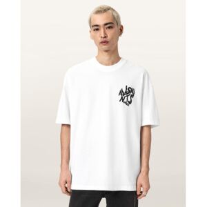 ALL SAINTS für Herren. M066PC Orlando T-shirt weiß (M), Lässig, Baumwolle, Kurzarm ALL SAINTS für Herren. M066PC Orlando T-shirt weiß (M), Lässig, Baumwolle, Kurzarm
