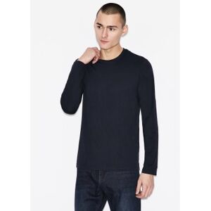 Giorgio Armani A X Armani Exchange für Herren. 8NZM77ZJA5Z1510 Maglia marineblauer Pullover (L), Lässig, Baumwolle, Langarm Giorgio Armani A X Armani Exchange für Herren. 8NZM77ZJA5Z1510 Maglia marineblauer Pullover (L), Lässig, Baumwolle, Langarm