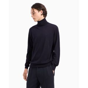 Giorgio Armani A X Armani Exchange für Herren. 8NZM3CZM8AZ1510 Marineblauer Rollkragenpullover (XXL), Lässig, Wolle Giorgio Armani A X Armani Exchange für Herren. 8NZM3CZM8AZ1510 Marineblauer Rollkragenpullover (XXL), Lässig, Wolle